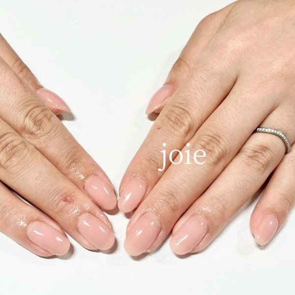 シンプルワンカラー|nail atelier joie【ジョワ】御徒町 （パラジェル・フィルイン・付替オフ無料）