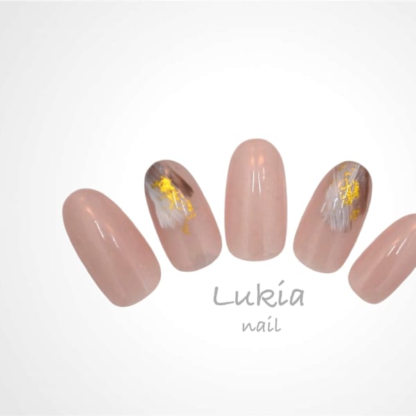 可愛い☆シースルーネイル