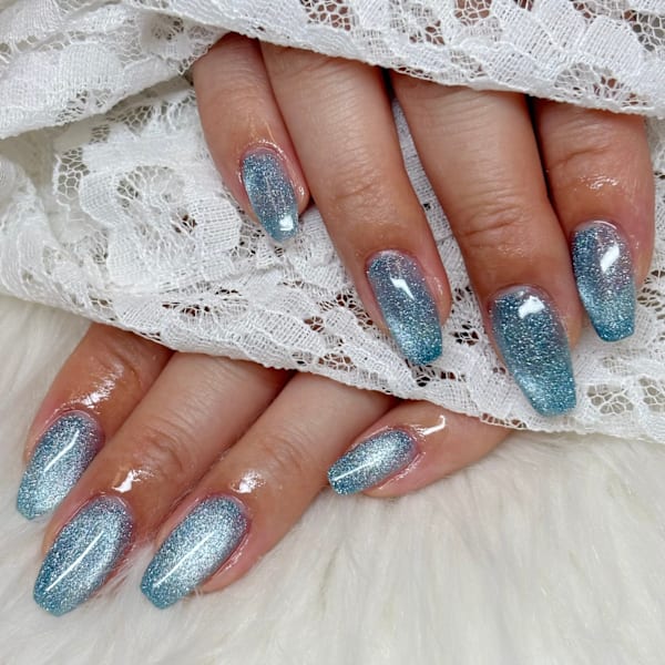 ちゅるぴかマグネットネイル⭐︎