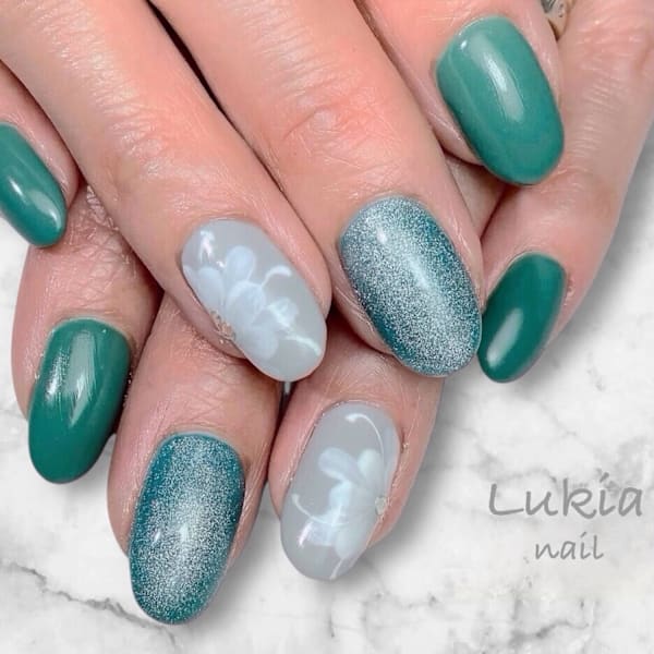 オトナ可愛い☆お花アート