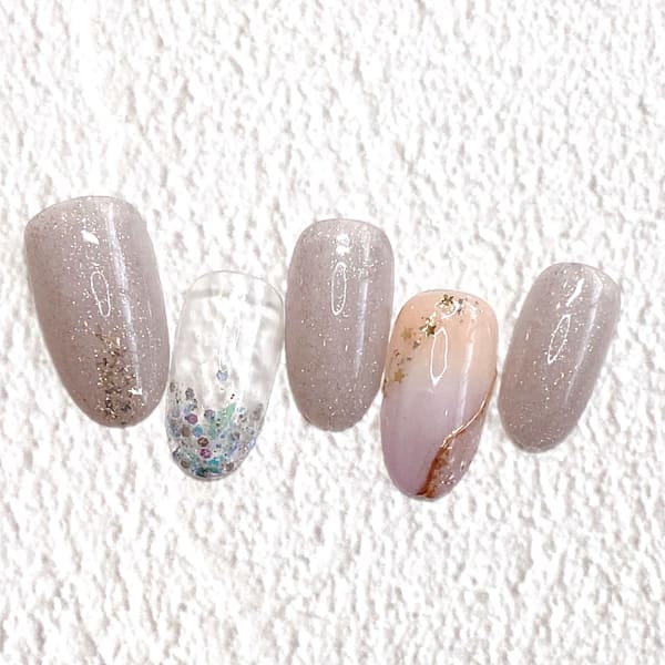 定額トレンドデザインネイル+他店オフ代無料+ドライケア付き◎