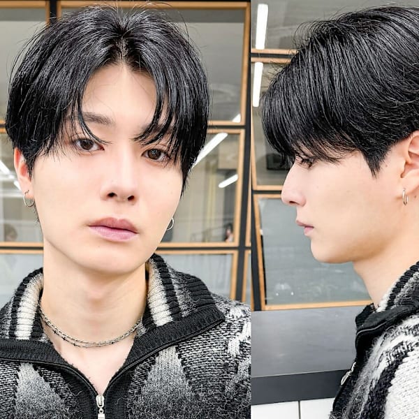 L men's 渋谷 メンズカット/眉毛/メンズ パーマ/ニュアンスパーマ