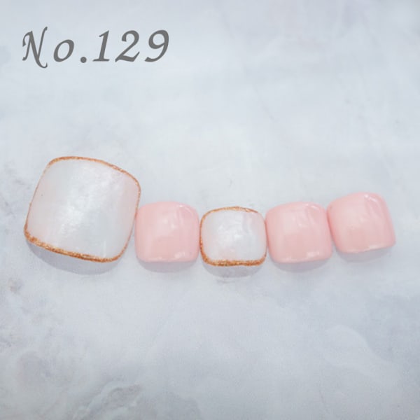 フットネイル：No.129