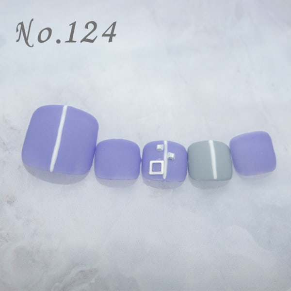 フットネイル：No.124
