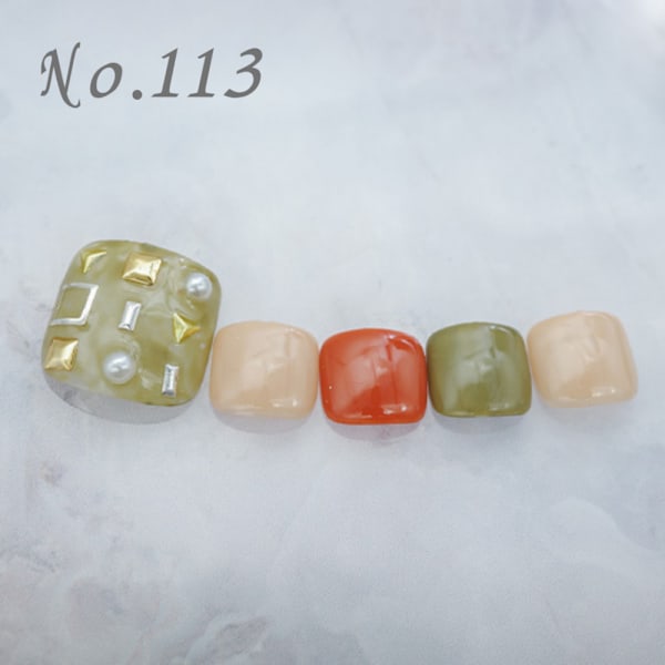 フットネイル：No.113