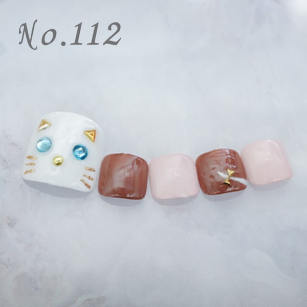 フットネイル：No.112