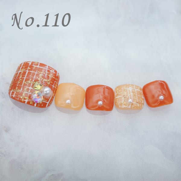フットネイル：No.110