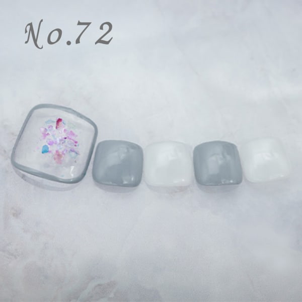 フットネイル：No.72