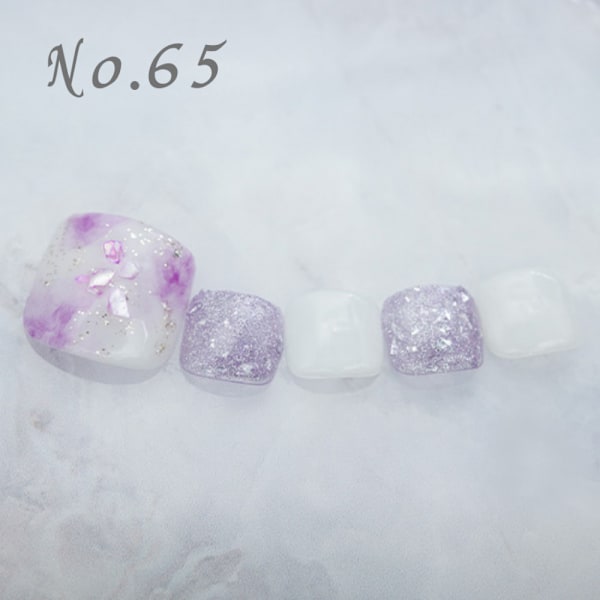 フットネイル：No.65