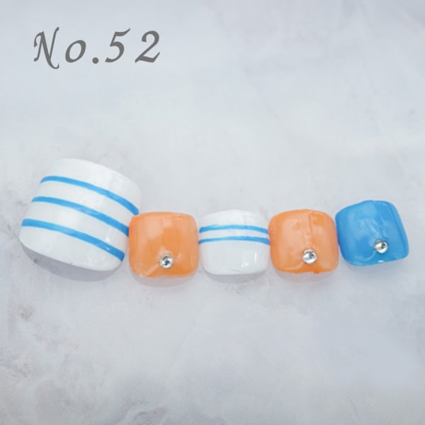 フットネイル：No.52