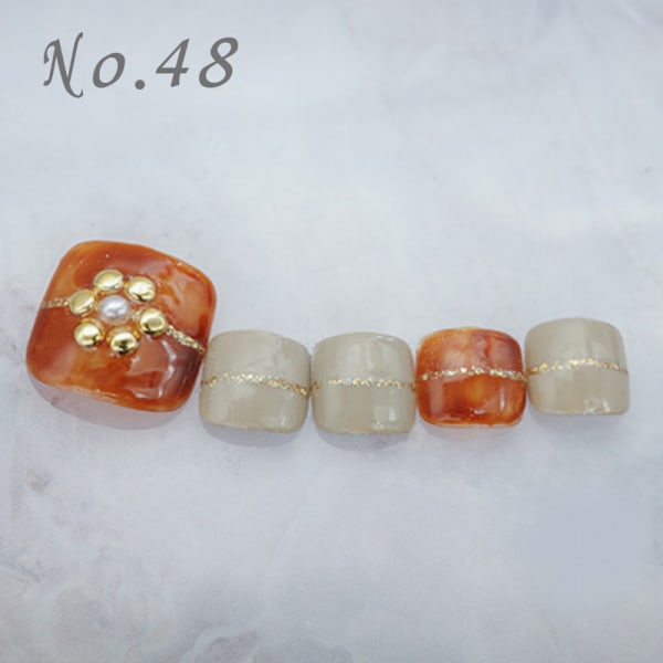 フットネイル：No.48