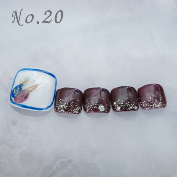 フットネイル：No.20