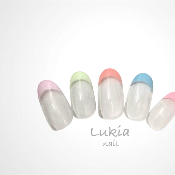 カラフル◇フレンチネイル