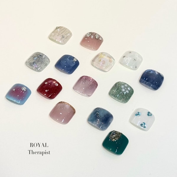 【フット】親指定額Design+ワンカラー (新規オフ無料)