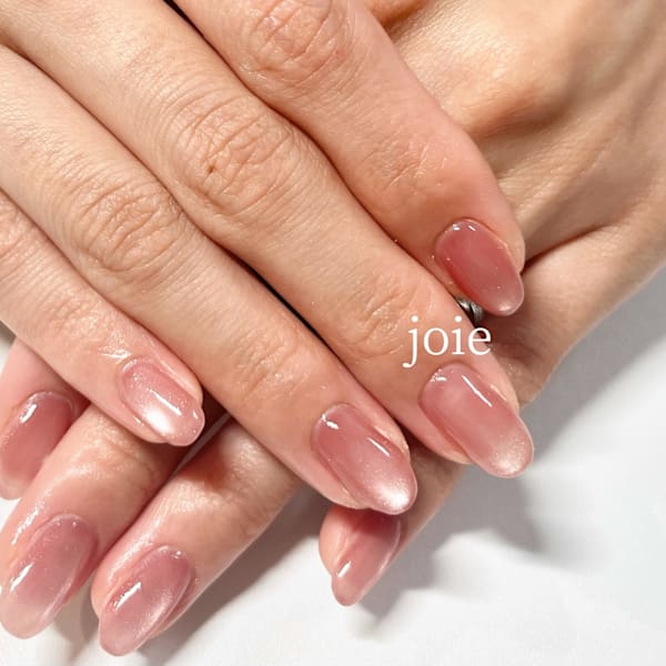 カシスカラーネイル|nail atelier joie【ジョワ】御徒町 （パラジェル・フィルイン・付替オフ無料）