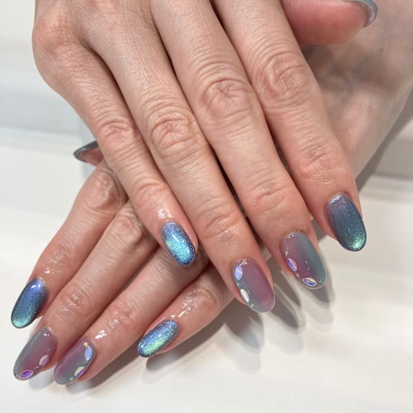 ハンドジェル定額¥8,800デザイン|MENARD CHAMPS BILEC Nail Salon