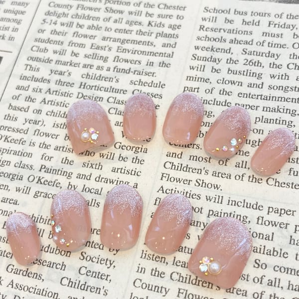 〈オーダーチップ〉ブライダルネイル|MENARD CHAMPS BILEC Nail Salon