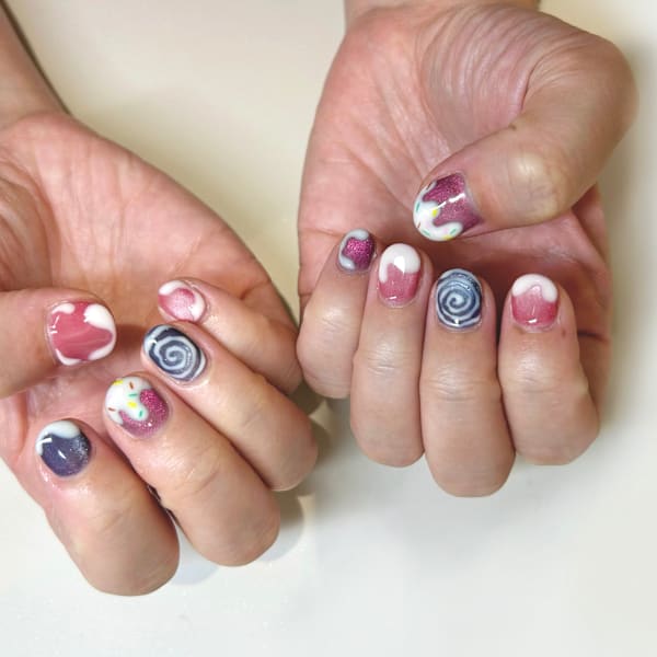 ハロウィンネイル