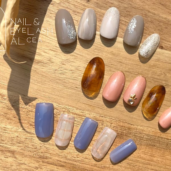 毎月変わる!8種類から選べる★キャンペーンネイル【10月】