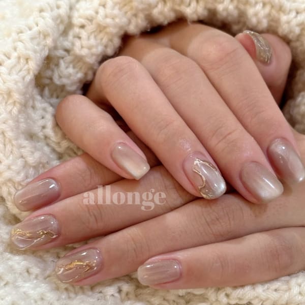 美サロン アロンジェ甲府向町店×ネイル