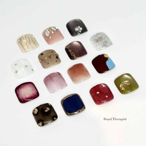 【フット】親指定額Design＋ワンカラー (新規オフ無料)