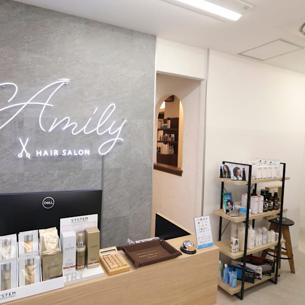 Amily hair salon ひたち野うしく店