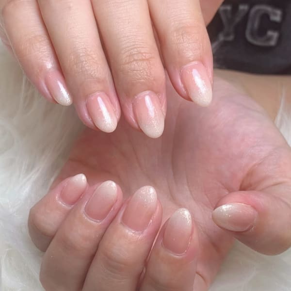 ナチュラル可愛い うるツヤグラデーション