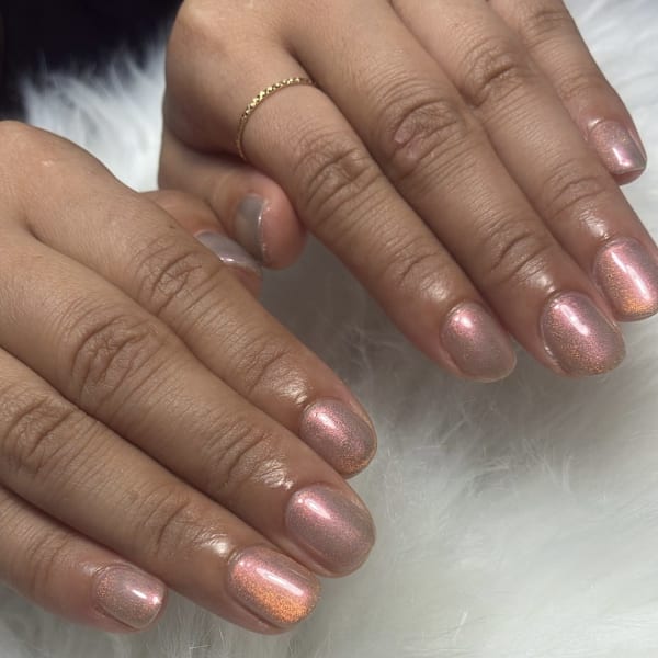 オーロラマグネットネイル