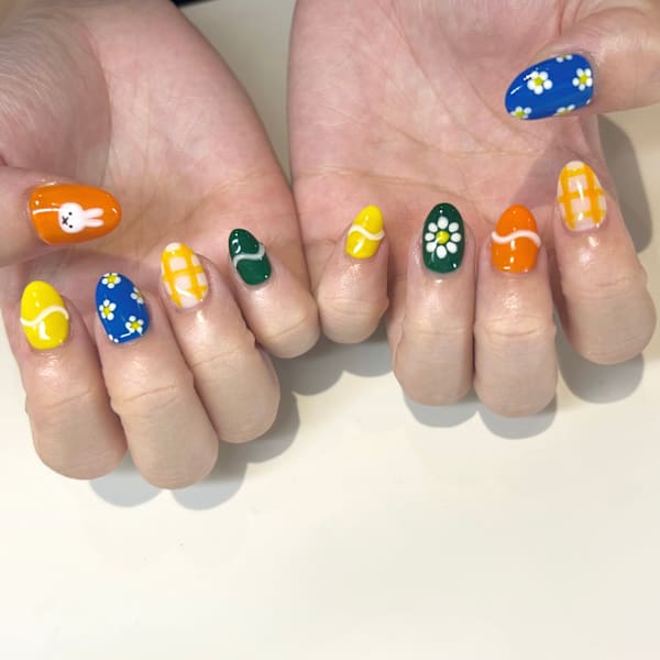 ミッフィーネイル