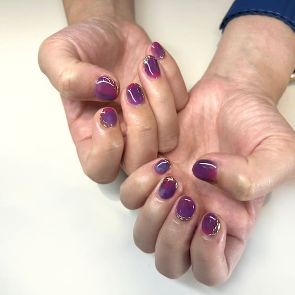 ニュアンスハロウィンネイル