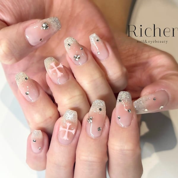 マグネット×チークネイル|Richer パラジェル フィルイン