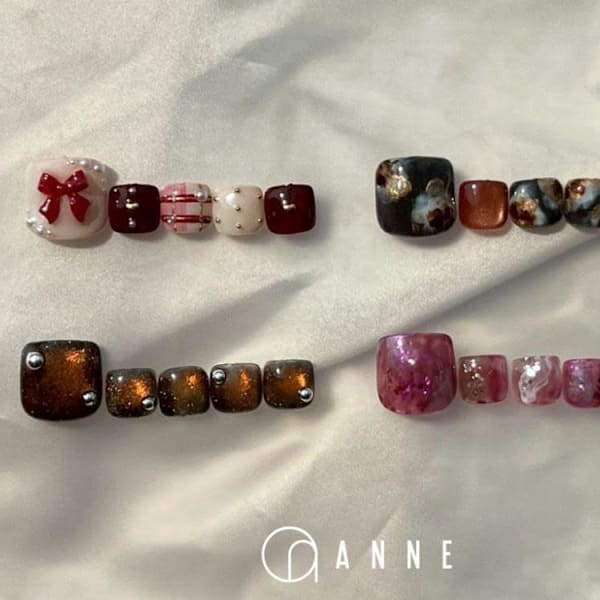 10月　Foot monthly nail