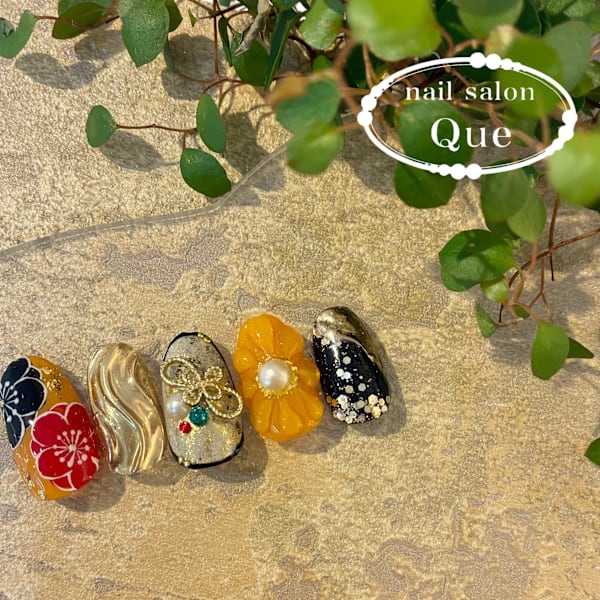 成人式ネイル|ネイルサロンQUE