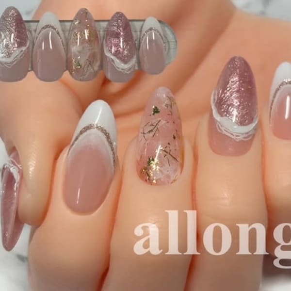 美サロンアロンジェ甲府向町店×ネイル