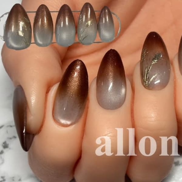 美サロンアロンジェ甲府向町店×ネイル