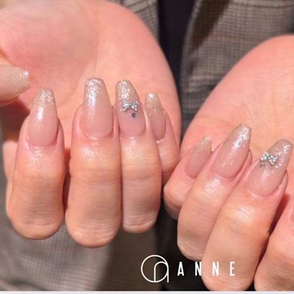 シンプルラメグラデーション|ANNE 梅田 GRACE店【アンネ】