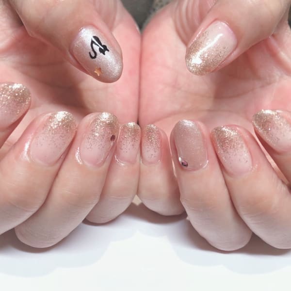 猫ちゃんネイル