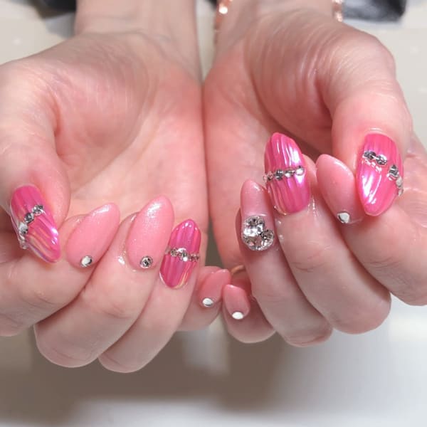 バカラ風ネイル