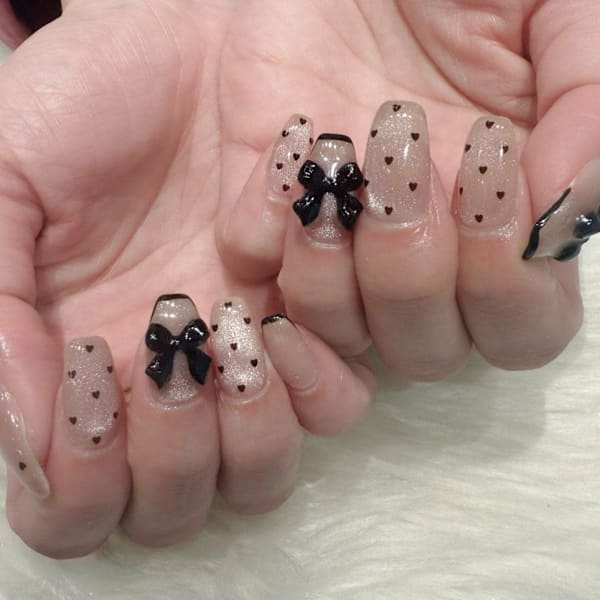 オフ込120分持ち込みデザイン|自爪を削らないパラジェル導入店〔ファッシーナ〕