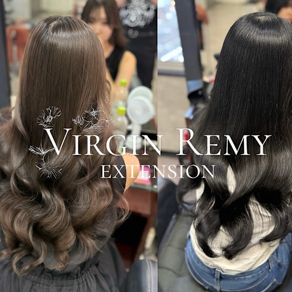 韓国系BIZEカラーエクステ梅田