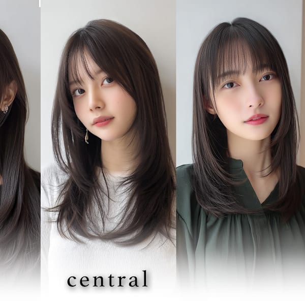 髪質改善central三宮店 縮毛矯正/ブリーチ/ダブルカラー/ボブ/レイヤー/カット