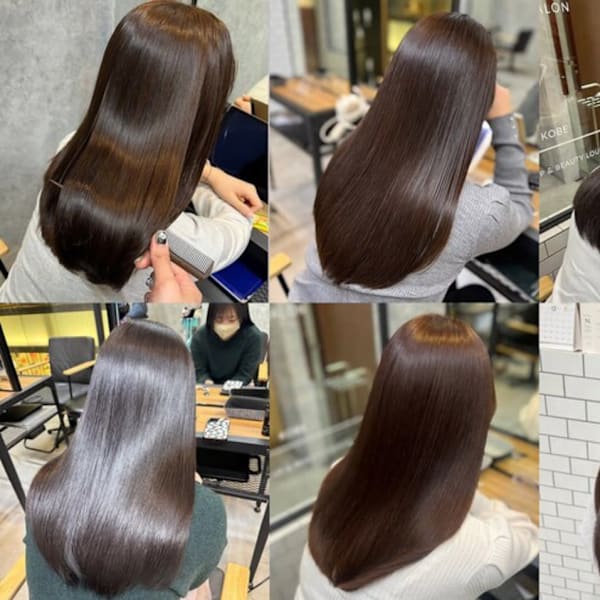 髪質改善central三宮店 縮毛矯正/ブリーチ/ダブルカラー/ボブ/レイヤー/カット