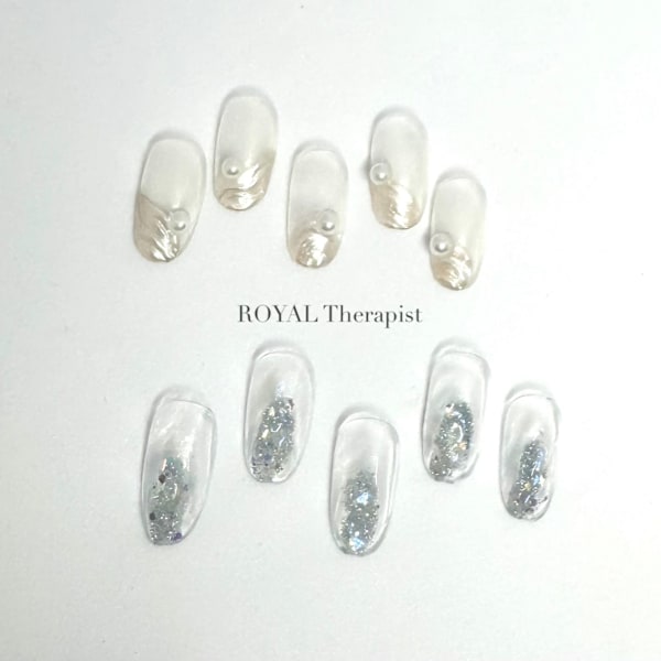 《hand》【定額】シンプルクリア Design➕ケア込み