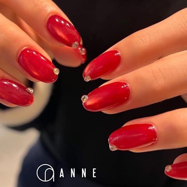 パラジェル ボルドー マグネットネイル