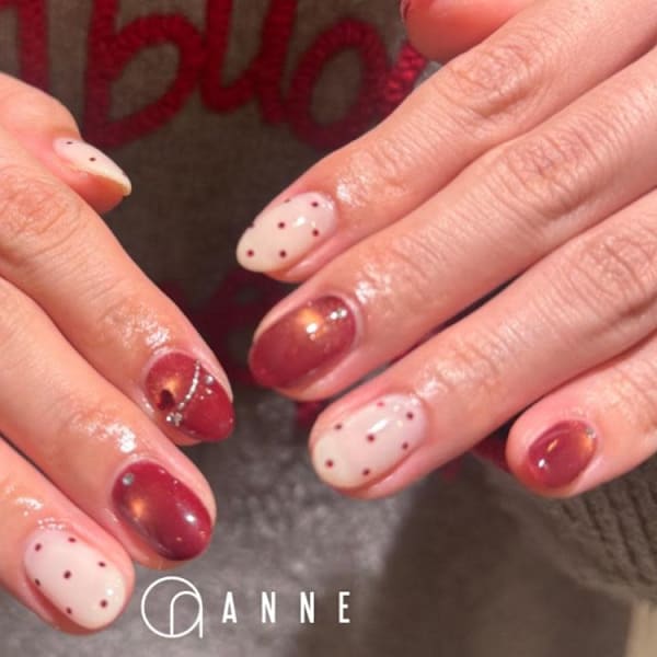 Xmas先取りネイル