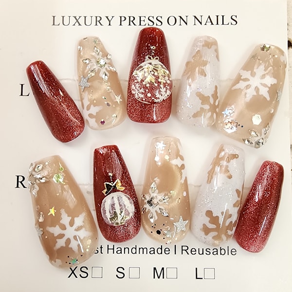 クリスマスネイル|Kurara ジェルネイルスクール＆サロン