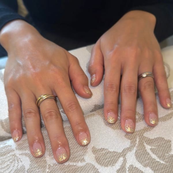 ラメグラデーション