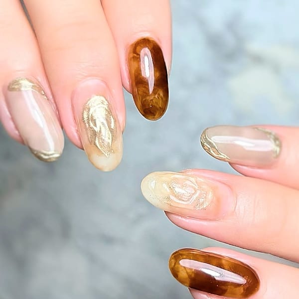 べっこうネイル