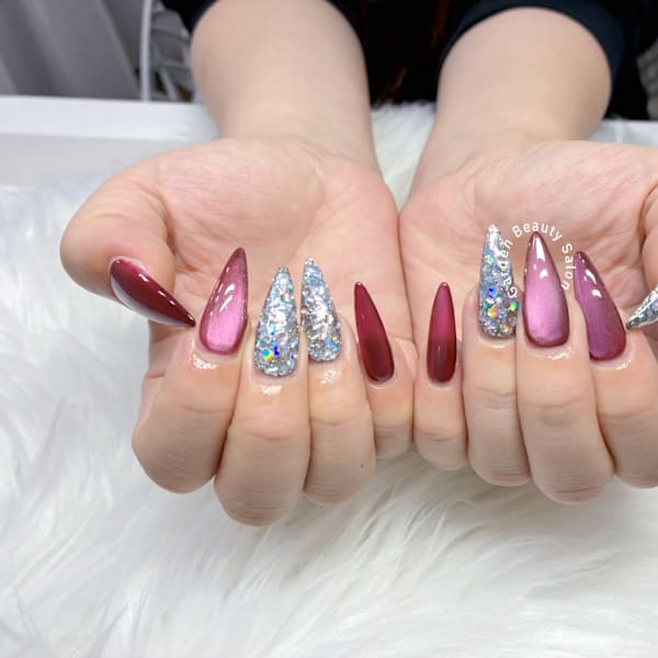 しっとりマグネット＋埋め込み風BIGホロ