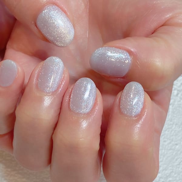 冬のマグネットネイル